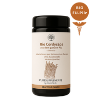 Bio Cordyceps sinensis Pulver | EU-Anbau | Mironglas | 100 g