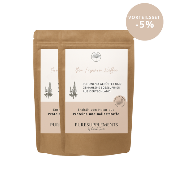 Bio Süßlupinen-Kaffee 250g - ohne Koffein und Kaffeesäure (Lupine geröstet & gemahlen)