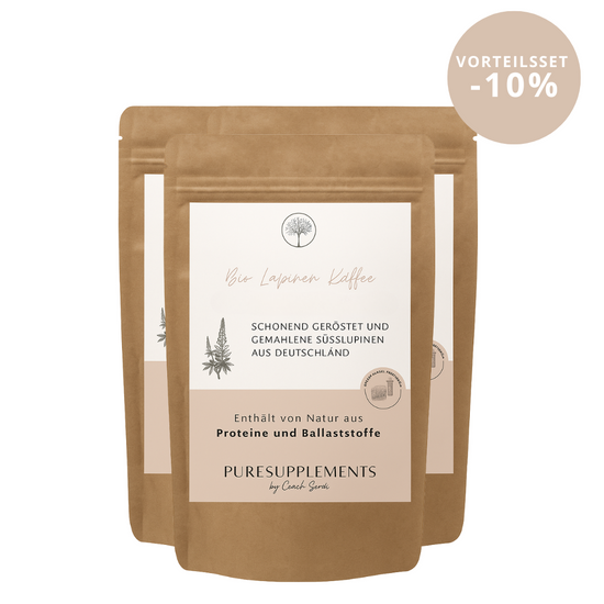 Bio Süßlupinen-Kaffee 250g - ohne Koffein und Kaffeesäure (Lupine geröstet & gemahlen)