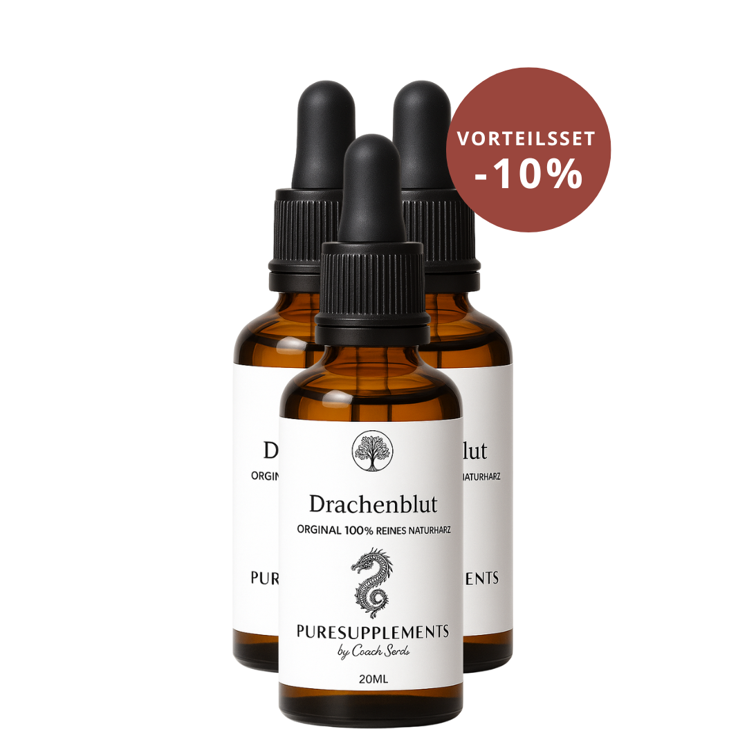 Drachenblut Sangre de Drago aus pestizidfreiem Spitzenanbau Ecuador (100% rein, Rohkostqualität, Natur Harz, Mironglas, 20ml)