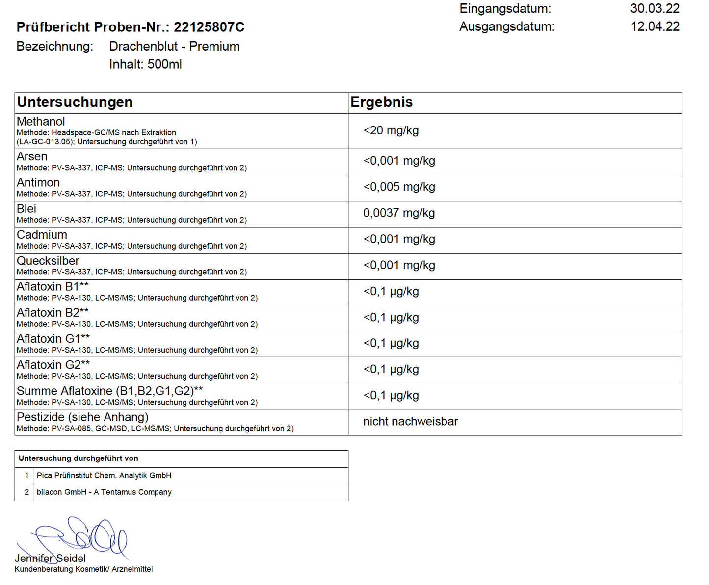 Drachenblut Sangre de Drago aus pestizidfreiem Spitzenanbau Ecuador (100% rein, Rohkostqualität, Natur Harz, Mironglas, 20ml)