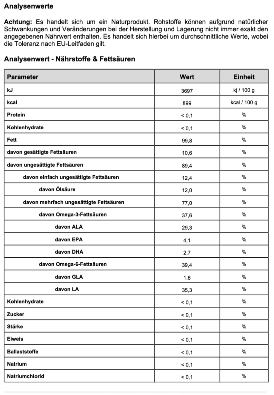 Premium Omega 3 KOMPLEX (Algenöl mit Bio Hanföl & Bio Leinöl, EPA+DHA 3:2 + ALA, vegan, 300ML, mild-nussig)