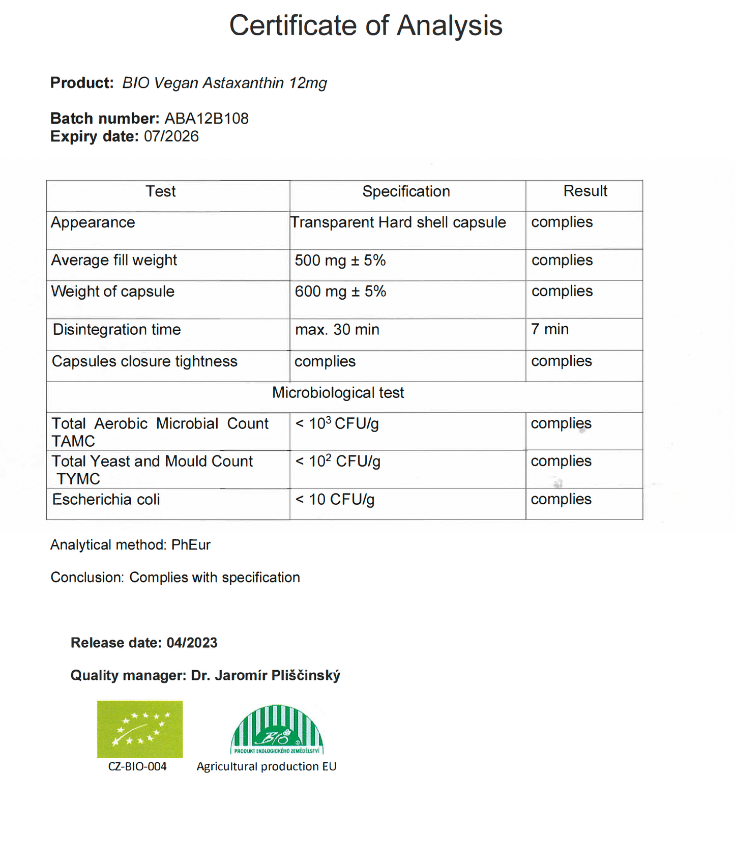 Premium Bio Astaxanthin 12mg mit Bio Olivenöl aus Spitzenanbau Europa (Extra Stark, Hochdosiert, Vollspektrum Komplex, vegan, Kaltpressung nativ, +Zeaxanthin & Beta-Carotin, 60 Kapseln)