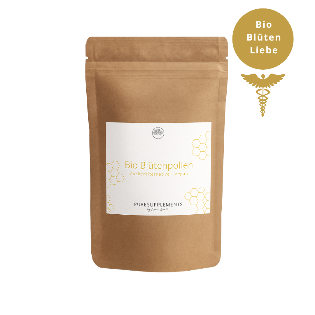 Bio Blütenpollen Rohkost aus Spitzenanbau Spanien (Bio Imkerei, Zuckeralternative, Vegan, 200g)