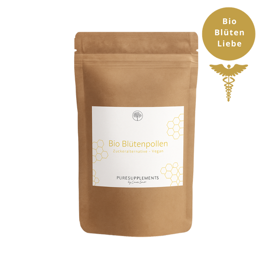 Bio Blütenpollen Rohkost aus Spitzenanbau Spanien (Bio Imkerei, Zuckeralternative, Vegan, 200g)
