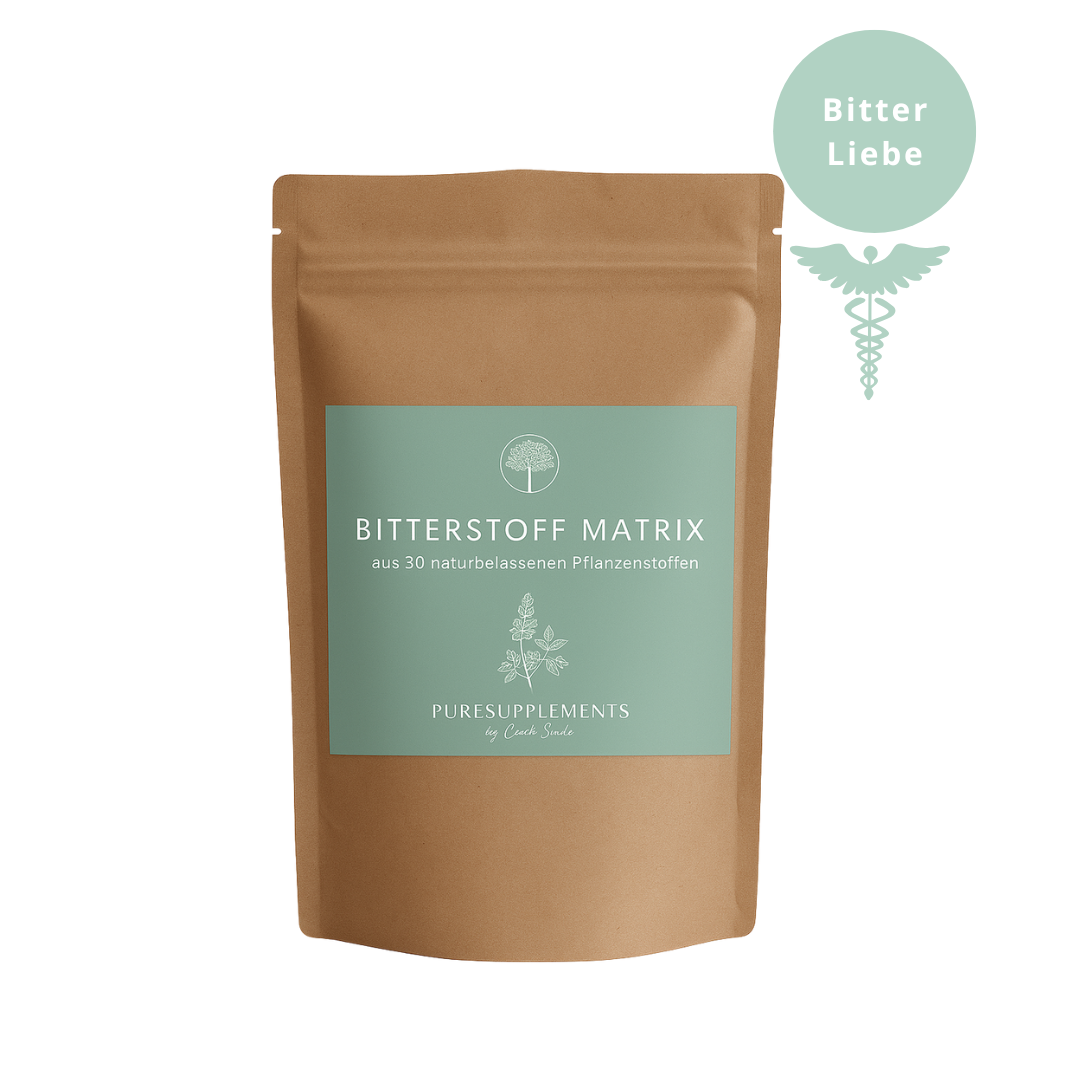 Bitterstoff Matrix Komplex aus 30 naturbelassenen Pflanzenstoffen (Bitterstoff Extrakt, ohne Alkohol, Vegan, Kräuter, GMO-FREE)