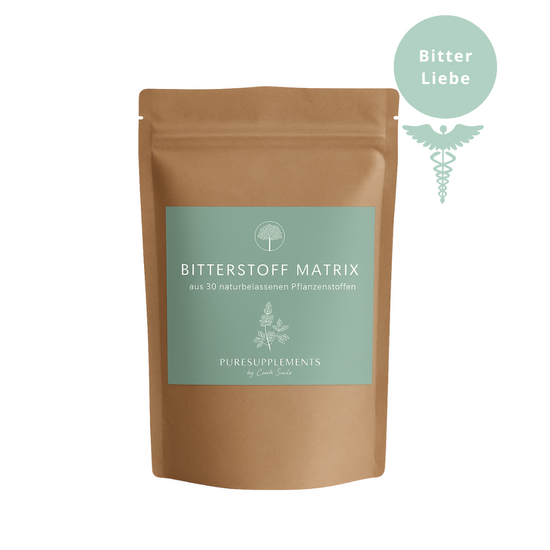 Bitterstoff Matrix Komplex aus 30 naturbelassenen Pflanzenstoffen (Bitterstoff Extrakt, ohne Alkohol, Vegan, Kräuter, GMO-FREE)