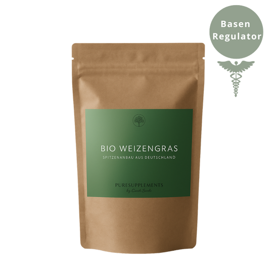 Premium Bio Weizengras Pulver aus Spitzenanbau Deutschland 100g