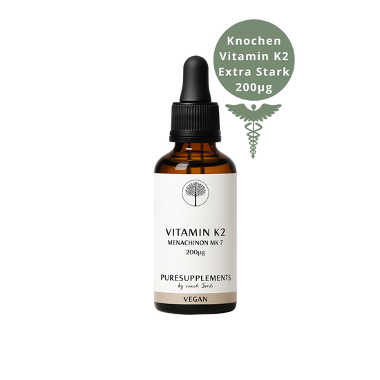 Puresupplements Vitamin K2 Menachinon MK7  200µg Extra Stark