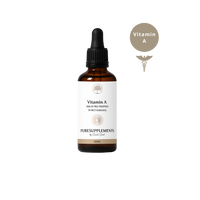 Premium Vitamin A Tropfen | in MCT-Kokosöl | 50 ml