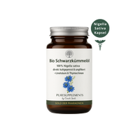 Bio Schwarzkümmelöl Kapseln | ungefiltert & kaltgepresst | Linolsäure & Thymochinon | 120 Kapseln