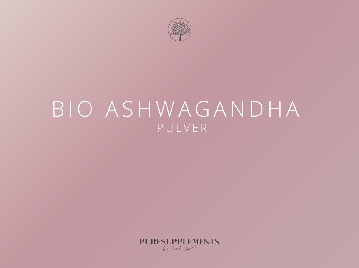 Premium Bio Ashwagandha Pulver (Rohkost, Wildsammlung, 100g)