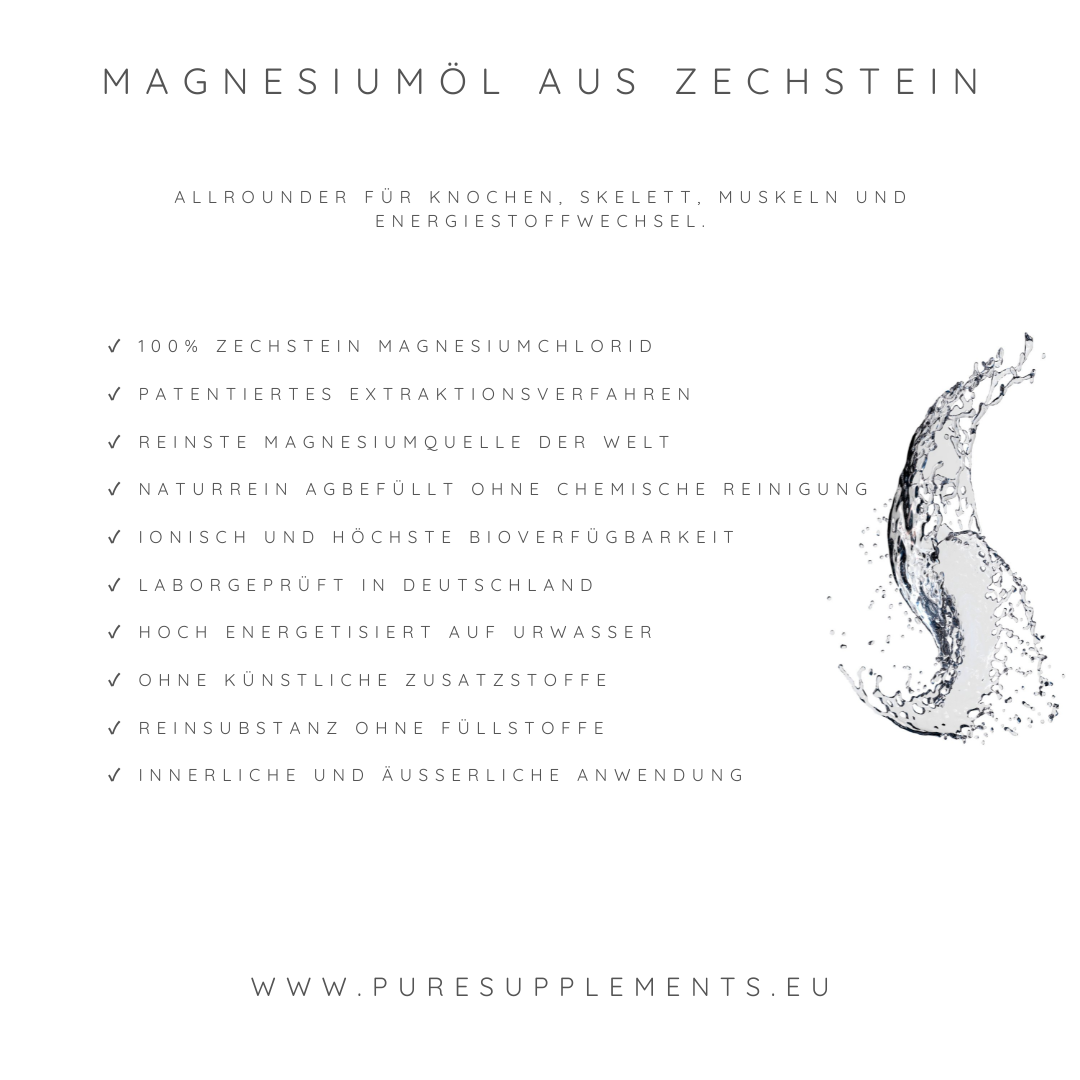 PURESUPPLEMENTS Magnesiumöl Zechstein