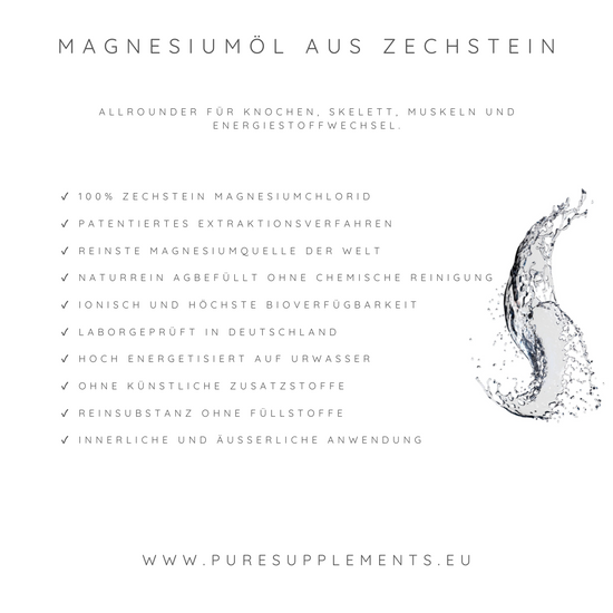 PURESUPPLEMENTS Magnesiumöl Zechstein